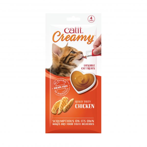 44451_Catit Creamy_Really tasty chicken_4 pack_UK