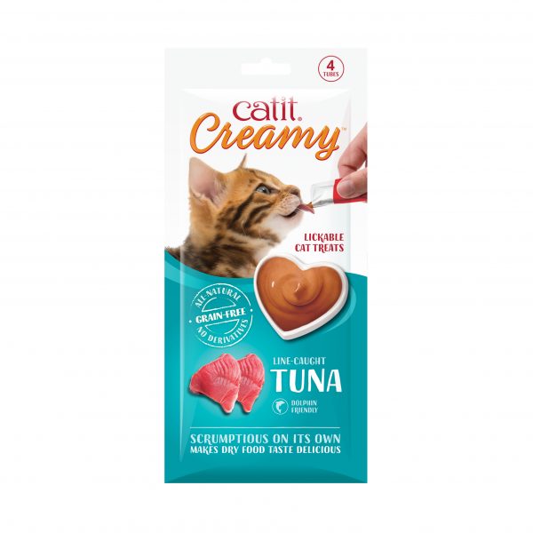44454_Catit Creamy_Line-caught Tuna_4 pack_UK